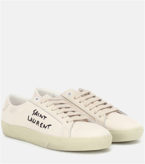 ysl canvas shoes